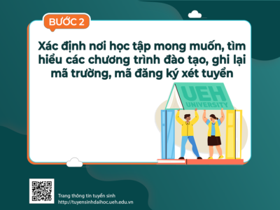 Bước 2: Chọn nơi học - Xác định nơi học tập mong muốn